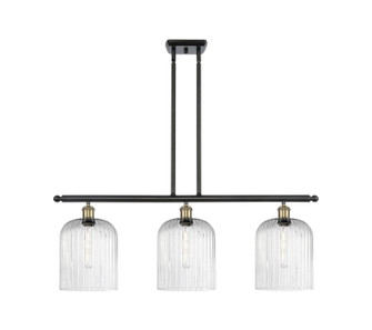 Ballston Three Light Island Pendant in Black Antique Brass (405|516-3I-BAB-G559-8SDY)