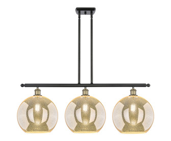 Ballston Three Light Island Pendant in Black Antique Brass (405|516-3I-BAB-G128-12)