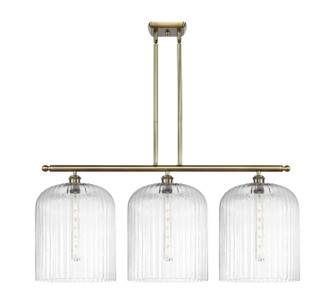 Ballston Three Light Island Pendant in Antique Brass (405|516-3I-AB-G559-12CL)