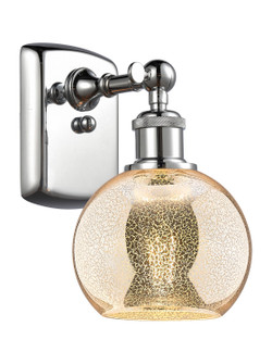 Ballston One Light Wall Sconce in Polished Chrome (405|516-1W-PC-G128-6)