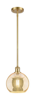 Ballston One Light Mini Pendant in Satin Gold (405|516-1S-SG-G128-8)