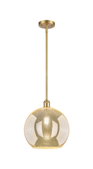 Ballston One Light Mini Pendant in Satin Gold (405|516-1S-SG-G128-12)
