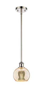 Ballston One Light Mini Pendant in Polished Nickel (405|516-1S-PN-G128-6)