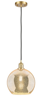 Ballston One Light Mini Pendant in Satin Gold (405|516-1P-SG-G128-10)