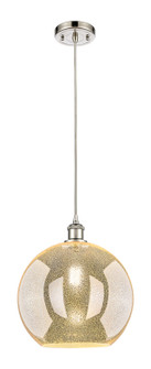 Ballston One Light Mini Pendant in Polished Nickel (405|516-1P-PN-G128-12)
