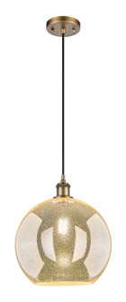 Ballston One Light Mini Pendant in Brushed Brass (405|516-1P-BB-G128-12)