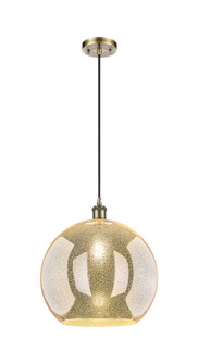 Ballston One Light Pendant in Antique Brass (405|516-1P-AB-G128-14)