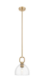 Downtown Urban One Light Pendant in Champagne Bronze (405|485-1S-CB-G486-8CL)