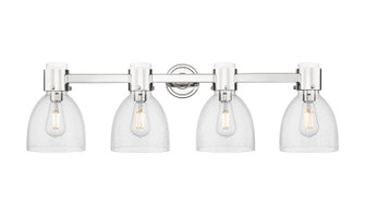 Downtown Urban Four Light Bath Vanity in Polished Nickel (405|464-4W-PN-G464D-7SDY)