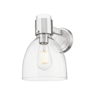 Downtown Urban One Light Wall Sconce in Satin Nickel (405|464-1W-SN-G464D-7CL)