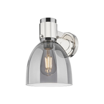 Downtown Urban One Light Wall Sconce in Polished Nickel (405|464-1W-PN-G464D-7SM)