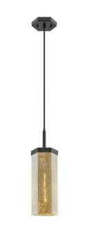 Downtown Urban One Light Pendant in Matte Black (405|463-1P-BK-G463-12ME)
