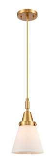 Caden One Light Mini Pendant in Satin Gold (405|447-1P-SG-G61)