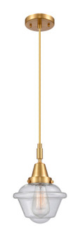 Caden One Light Mini Pendant in Satin Gold (405|447-1P-SG-G534)
