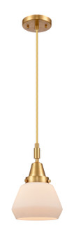 Caden One Light Mini Pendant in Satin Gold (405|447-1P-SG-G171)