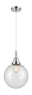 Caden One Light Mini Pendant in Polished Chrome (405|447-1P-PC-G204-10)