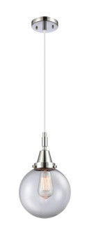 Caden One Light Mini Pendant in Polished Chrome (405|447-1P-PC-G202-8)