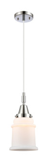Caden One Light Mini Pendant in Polished Chrome (405|447-1P-PC-G181)