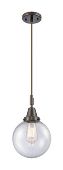 Caden One Light Mini Pendant in Oil Rubbed Bronze (405|447-1P-OB-G204-8)