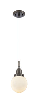 Caden One Light Mini Pendant in Oil Rubbed Bronze (405|447-1P-OB-G201-6)