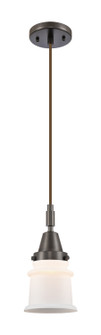 Caden One Light Mini Pendant in Oil Rubbed Bronze (405|447-1P-OB-G181S)