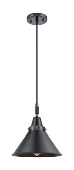 Caden One Light Mini Pendant in Matte Black (405|447-1P-BK-M10-BK)