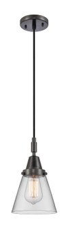 Caden One Light Mini Pendant in Matte Black (405|447-1P-BK-G62)
