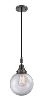 Caden One Light Mini Pendant in Matte Black (405|447-1P-BK-G202-8)