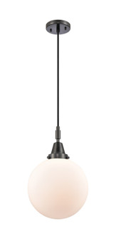 Caden One Light Mini Pendant in Matte Black (405|447-1P-BK-G201-10)