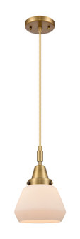 Caden One Light Pendant in Brushed Brass (405|447-1P-BB-G171)