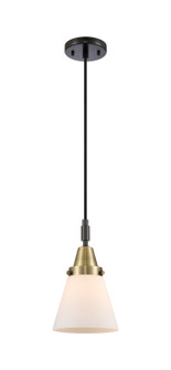 Caden One Light Mini Pendant in Black Antique Brass (405|447-1P-BAB-G61)
