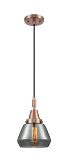 Caden One Light Mini Pendant in Antique Copper (405|447-1P-AC-G173)