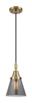 Caden One Light Mini Pendant in Antique Brass (405|447-1P-AB-G63)