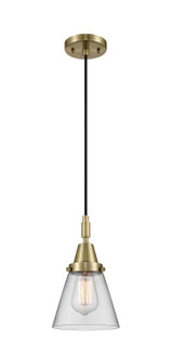 Caden One Light Mini Pendant in Antique Brass (405|447-1P-AB-G62)