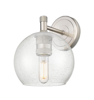 Downtown Urban One Light Wall Sconce in Satin Nickel (405|434-1W-SN-G124-6)