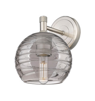 Downtown Urban One Light Wall Sconce in Satin Nickel (405|434-1W-SN-G1213-6SM)