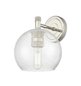 Downtown Urban One Light Wall Sconce in Polished Nickel (405|434-1W-PN-G122-6)