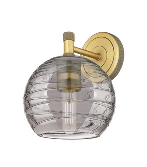 Downtown Urban One Light Wall Sconce in Brushed Brass (405|434-1W-BB-G1213-6SM)
