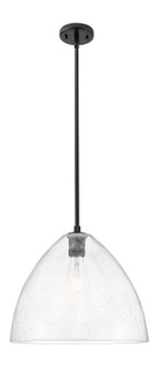 Downtown Urban One Light Pendant in Matte Black (405|434-1S-BK-GBD-164)