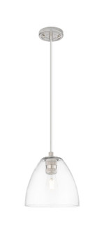 Downtown Urban One Light Pendant in Satin Nickel (405|434-1P-SN-GBD-92)