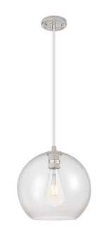 Downtown Urban One Light Pendant in Satin Nickel (405|434-1P-SN-G124-12)