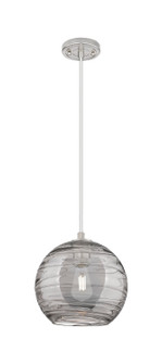 Downtown Urban One Light Pendant in Satin Nickel (405|434-1P-SN-G1213-10SM)