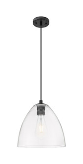Downtown Urban One Light Pendant in Matte Black (405|434-1P-BK-GBD-122)