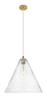 Downtown Urban One Light Pendant in Brushed Brass (405|434-1P-BB-GBC-164)