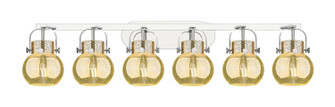 Downtown Urban Six Light Bath Vanity in Polished Chrome (405|423-6W-PC-G410-6ME)