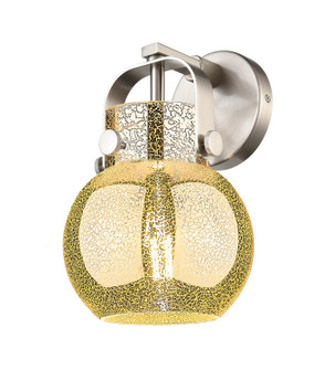 Downtown Urban One Light Wall Sconce in Satin Nickel (405|423-1W-SN-G410-6ME)