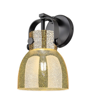Downtown Urban One Light Wall Sconce in Matte Black (405|423-1W-BK-G412-6ME)