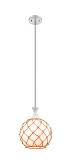 Ballston One Light Mini Pendant in Brushed Satin Nickel (405|415-1SR-SN-G121-10RB)