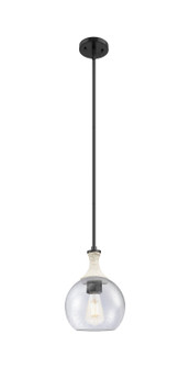 Ballston One Light Mini Pendant in Matte Black (405|415-1SR-BK-G124-8)
