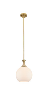 Ballston One Light Mini Pendant in Brushed Brass (405|415-1SR-BB-G121-10)